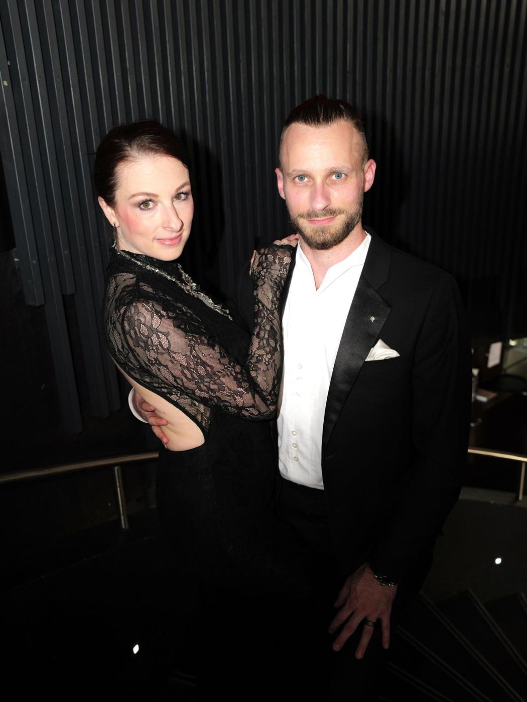 Veronika und Fabian Westerheide in Abendgarderobe